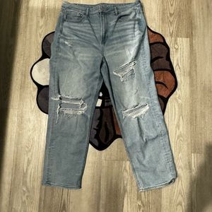 Vintage ripped American eagle jeans